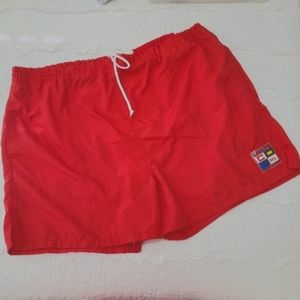 2/$30 Ralph Lauren Chaps Swim Trunks Red XL EUC